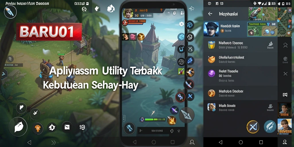 Screenshot utama BARU01 menampilkan antarmuka yang sederhana dan fungsional.