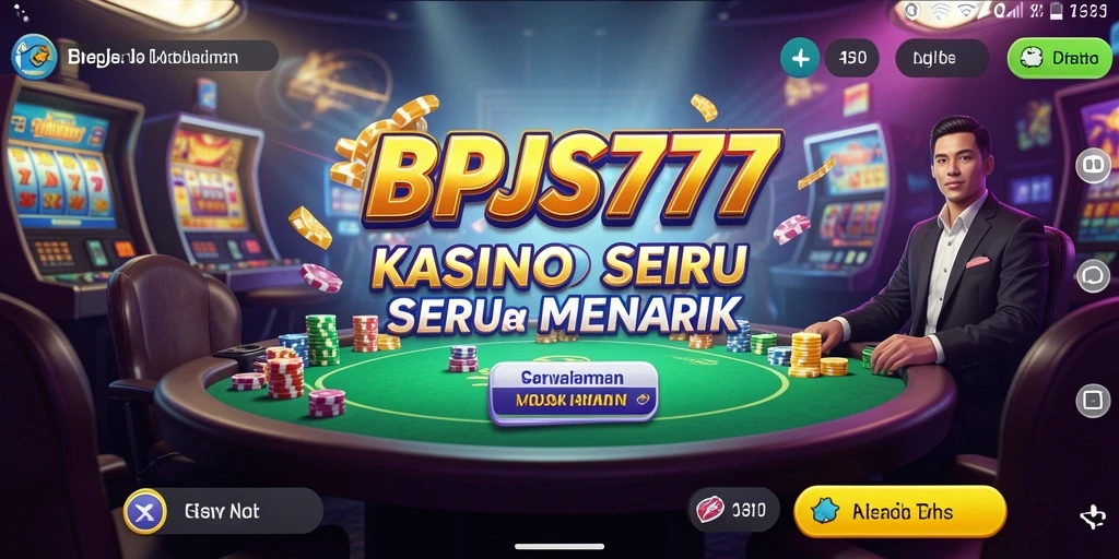 Tampilan gameplay seru di BPJS777, aplikasi Kasino terbaik.