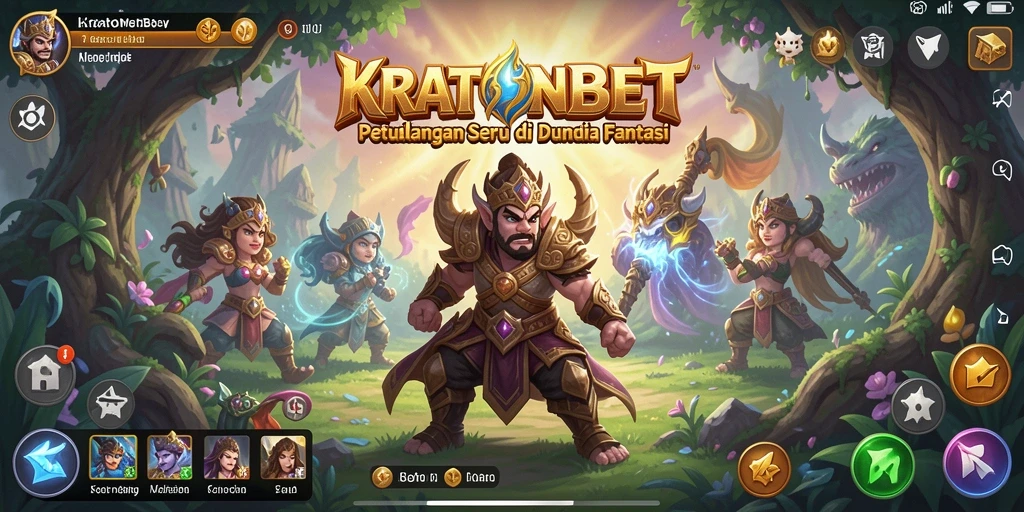 Gameplay KRATONBET yang mendebarkan dan penuh petualangan.