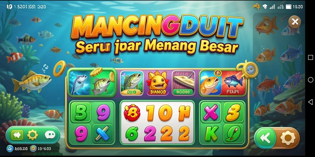 Tampilan screenshot gameplay MANCINGDUIT yang seru dan menantang.