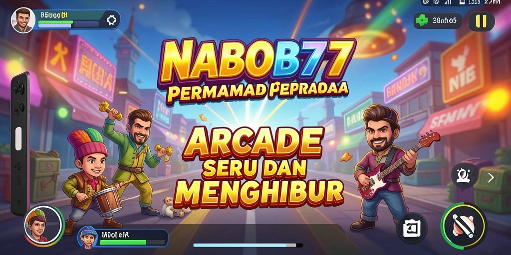 Tangkapan layar menampilkan gameplay seru di NABOB77.