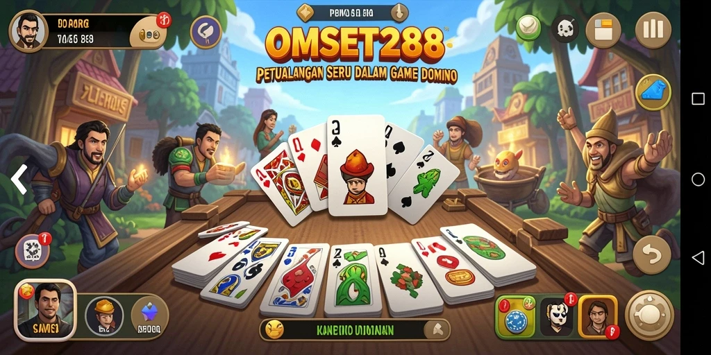 Gameplay menarik dari OMSET288 dalam permainan Domino.